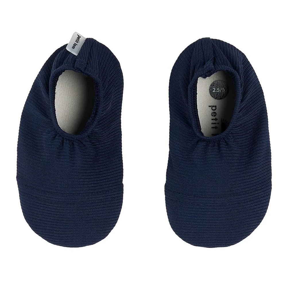 Navy Swim Slippers 2-6