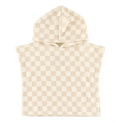 Checkerboard Poncho 12-24m