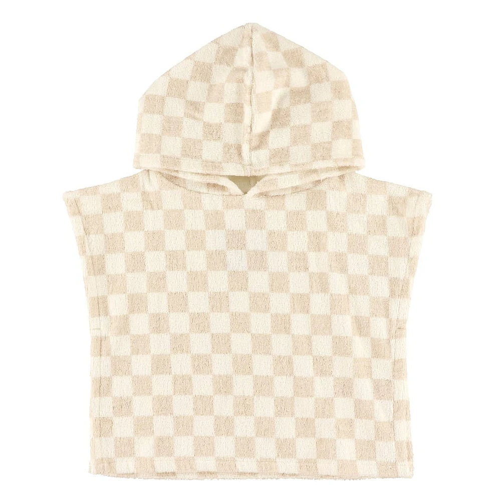 Checkerboard Poncho 2-6y