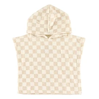 Checkerboard Poncho 2-6y