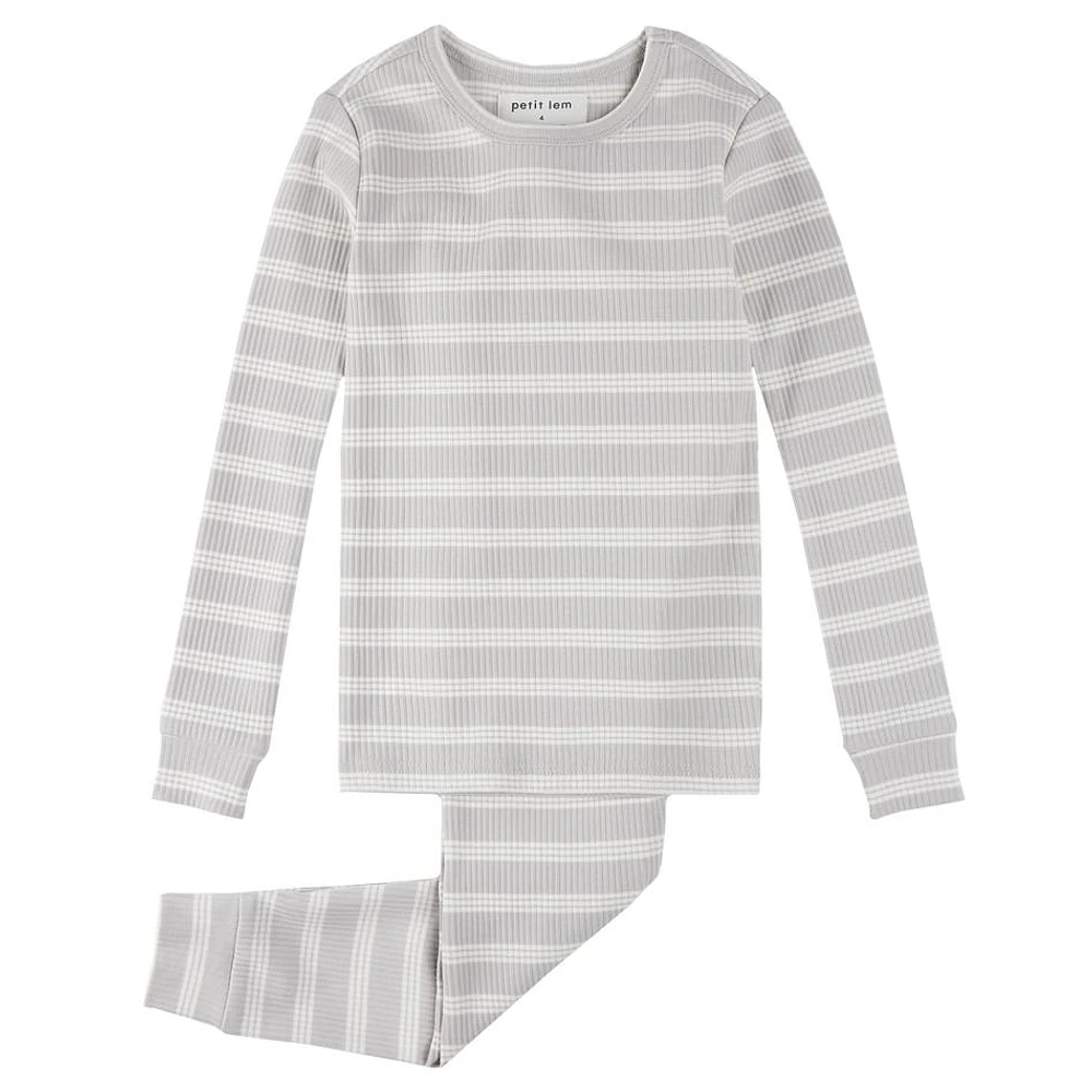 Striped PJ Set 2-7y