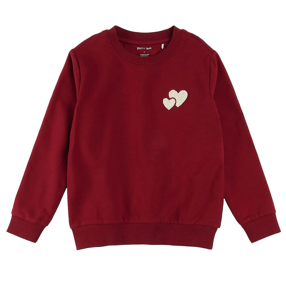 Heart Sweatshirt 2-7y