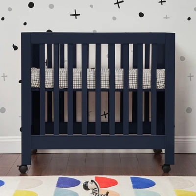 Origami Mini Crib - Navy