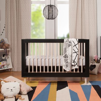 Lolly 3-in-1 Convertible Crib with Toddler Bed Conversion