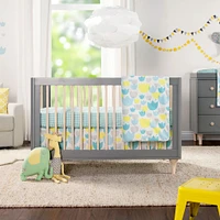Lolly 3-in-1 Convertible Crib with Toddler Bed Conversion