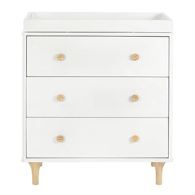 Lolly 3-Drawer Changer Dresser with Removable Changing Tray