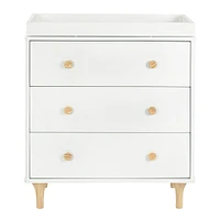 Lolly 3-Drawer Changer Dresser with Removable Changing Tray
