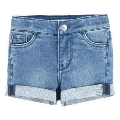 Roll-Up Denim Shorts 12-24m