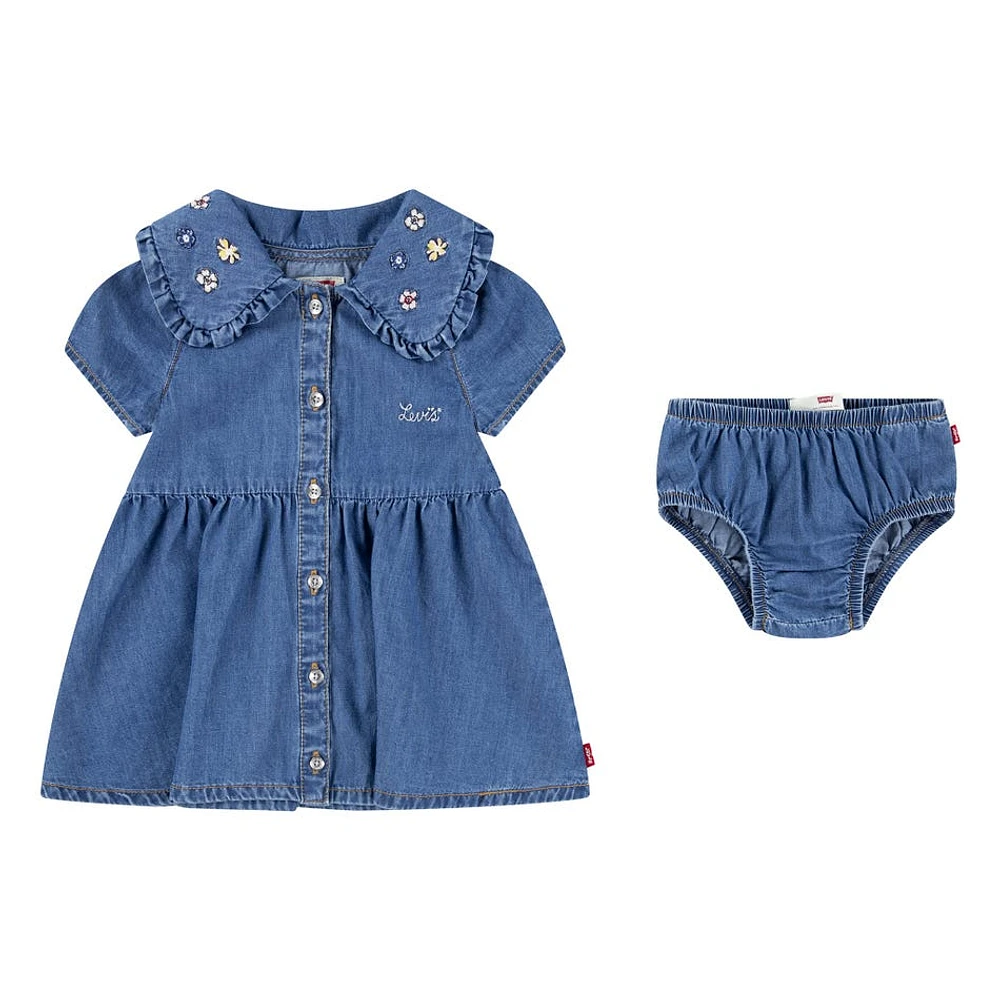 Ruffle Peter Pan Dress 12-24m