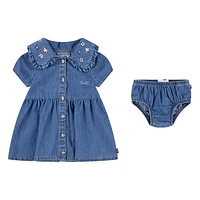 Ruffle Peter Pan Dress 12-24m