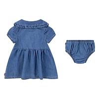 Ruffle Peter Pan Dress 12-24m