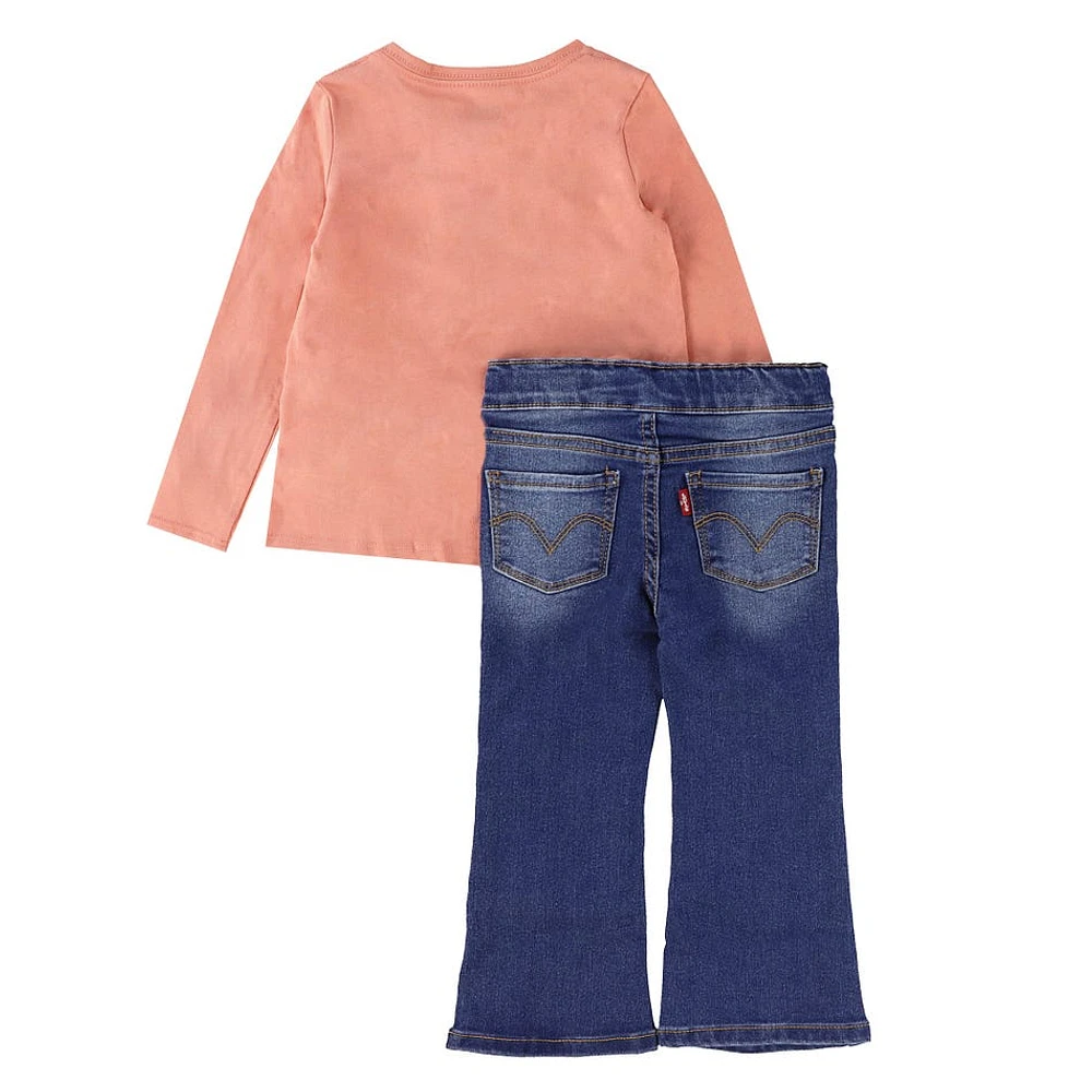 Ensemble 2 Pièces Tshirt & Jeans 2-4ans