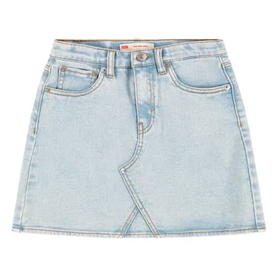 High RIse Denim Skirt 4-6x