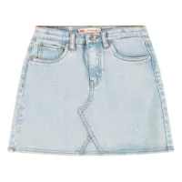 High RIse Denim Skirt 4-6x