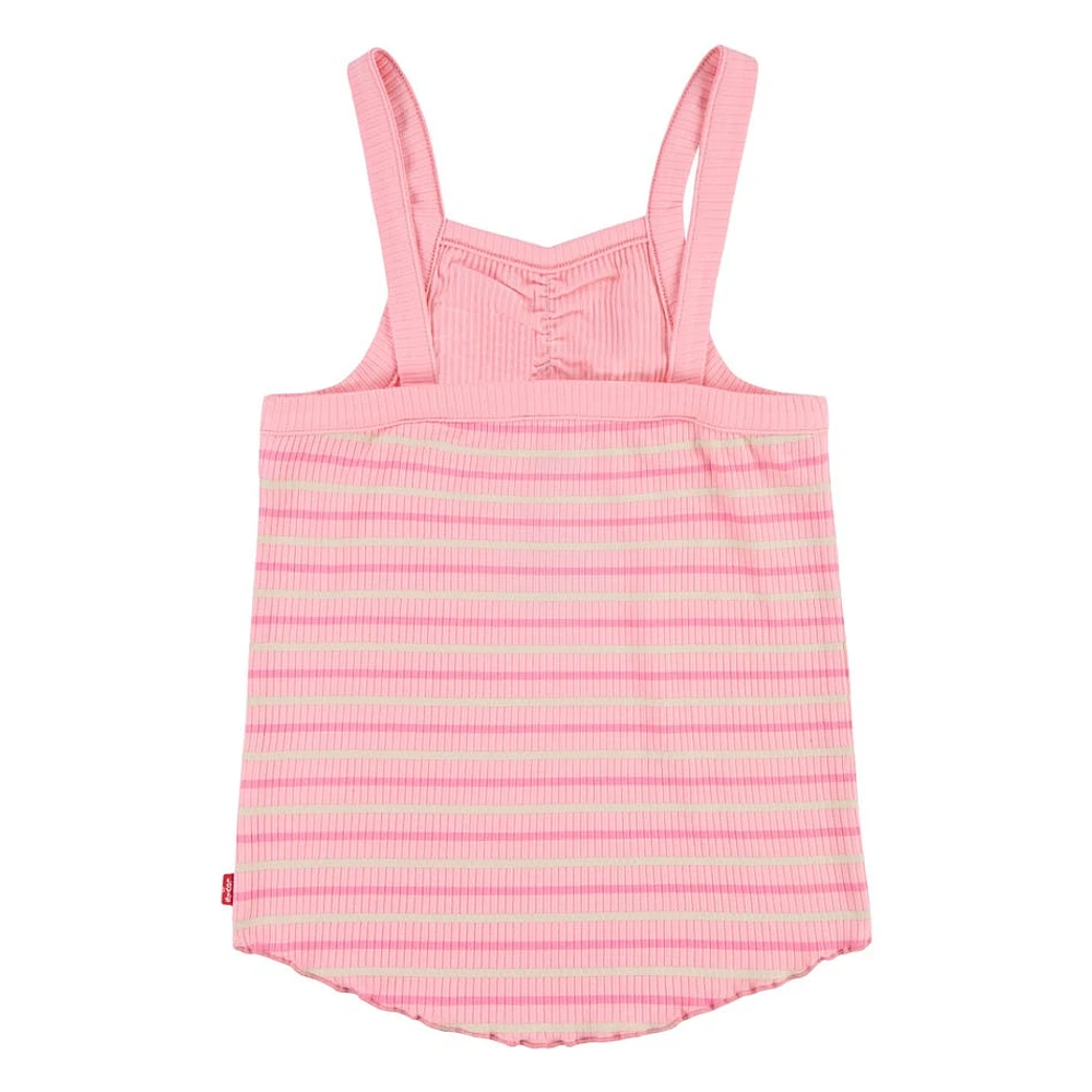 Striped Rib Tank Top 7-16y