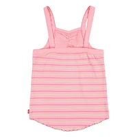 Striped Rib Tank Top 7-16y