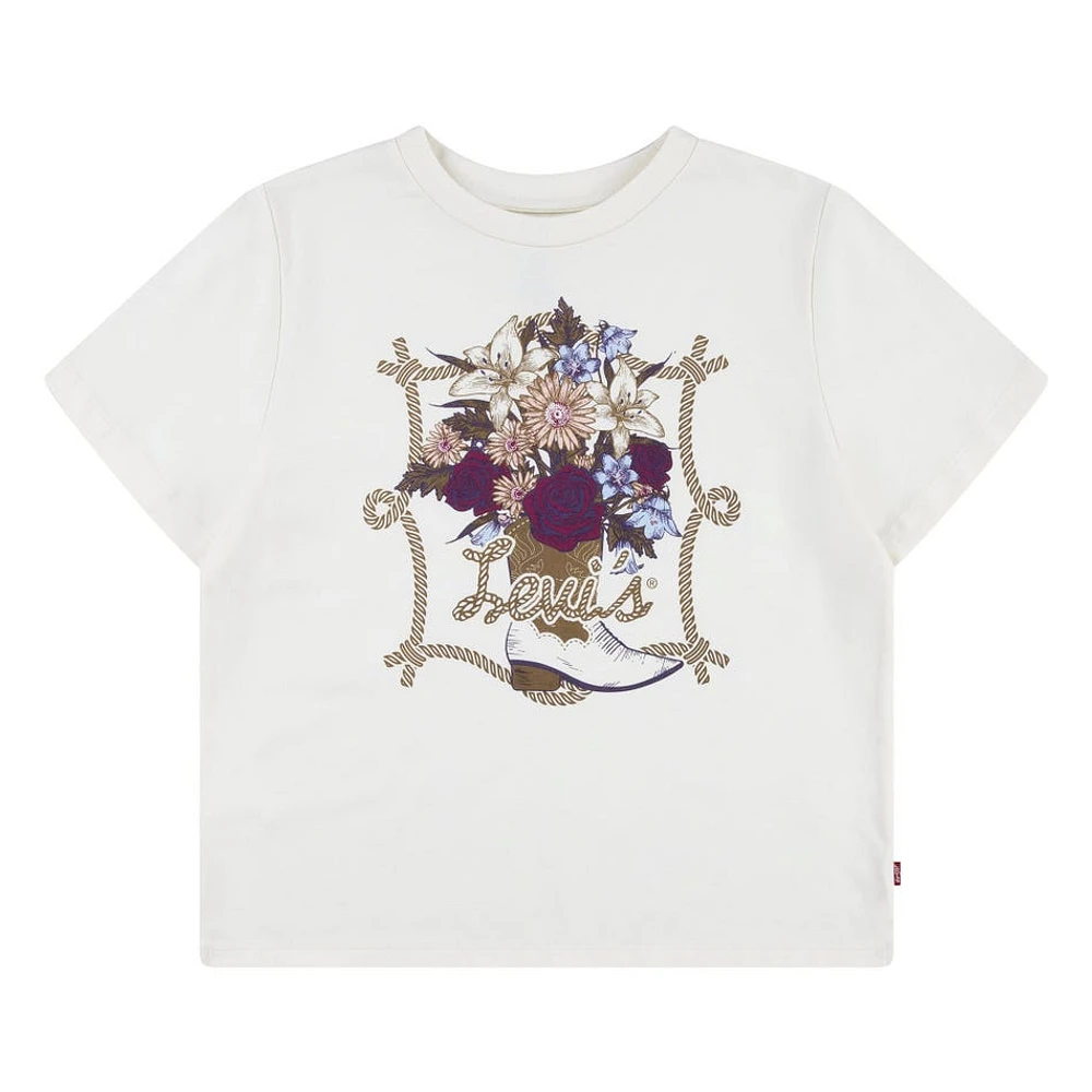 T-Shirt Ample Cowgirl 7-16ans