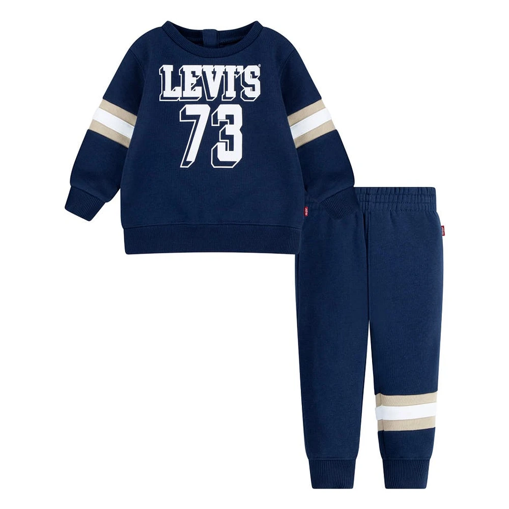 Ensemble Ouaté Deux Pièces Varsity 2-4T