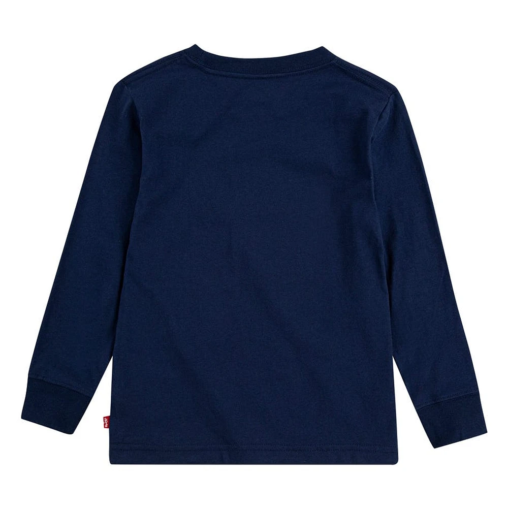 Long Sleeves Batwing T-Shirt 4-7y