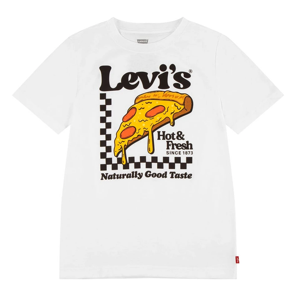 T-Shirt Pizza 4-7ans