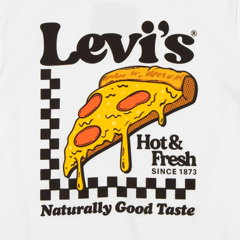 T-Shirt Pizza 4-7ans