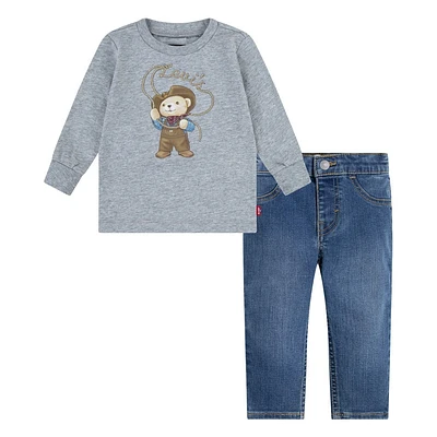 Ensemble Deux Pièces Cowboy 4-7ans