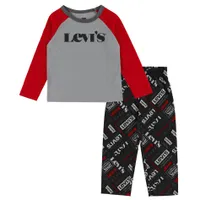 2 Pieces LS & Pant PJ Set 4-12y