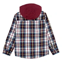 Chemise Capuchon Carreaux 8-18ans