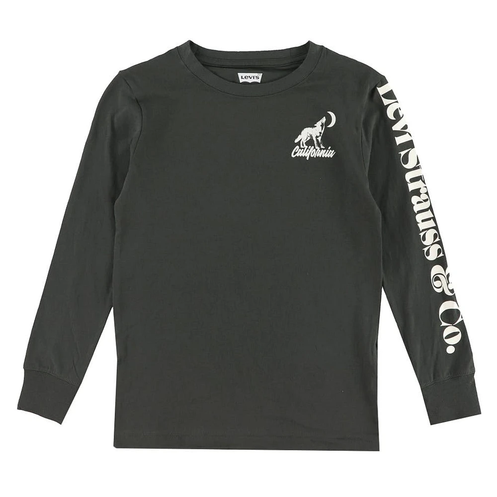 Wolf L/S Tee 8-18y