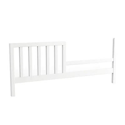 Toldder  Bed Rail for  Milano Crib  -White