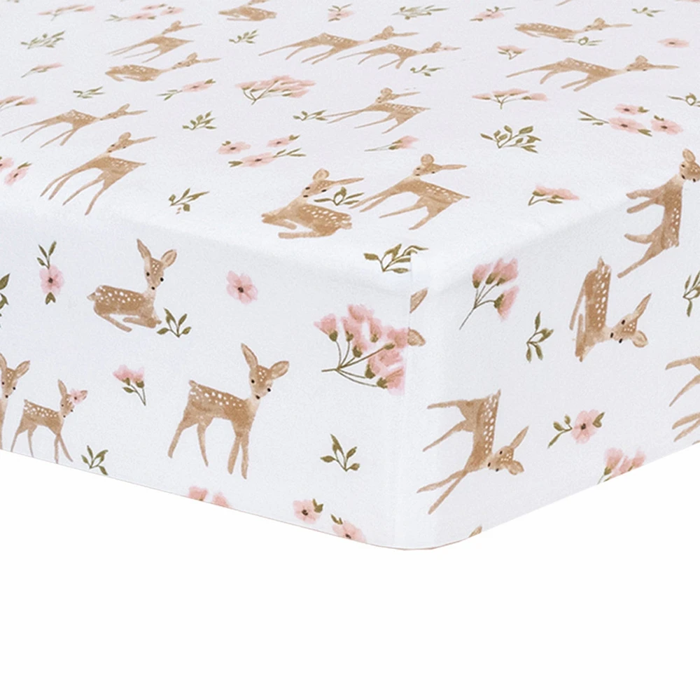Drap Contour pour Lit de Bébé - Jardin Sophia