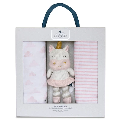 Ensemble Cadeau Licorne + Couverture