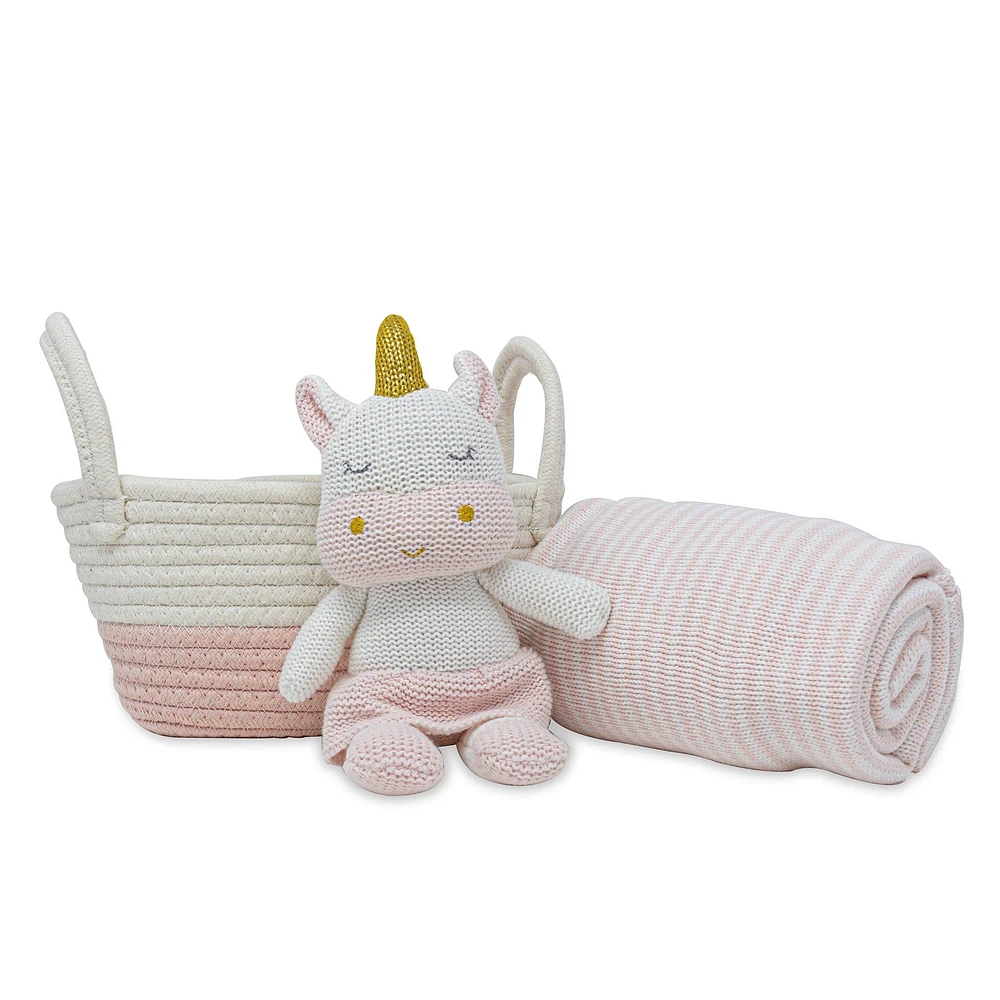 Panier Cadeau Licorne + Couverture