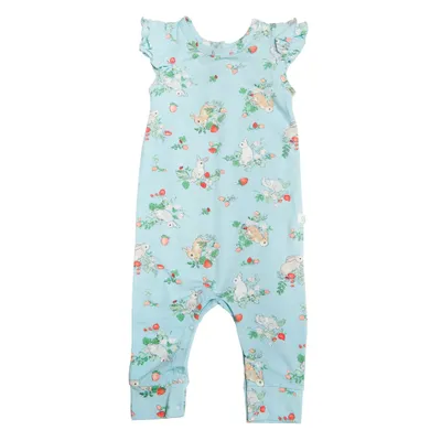 Bunnies Ruffle Romper 0-24m