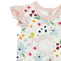 Shell Floral Jumpsuit 0-24m