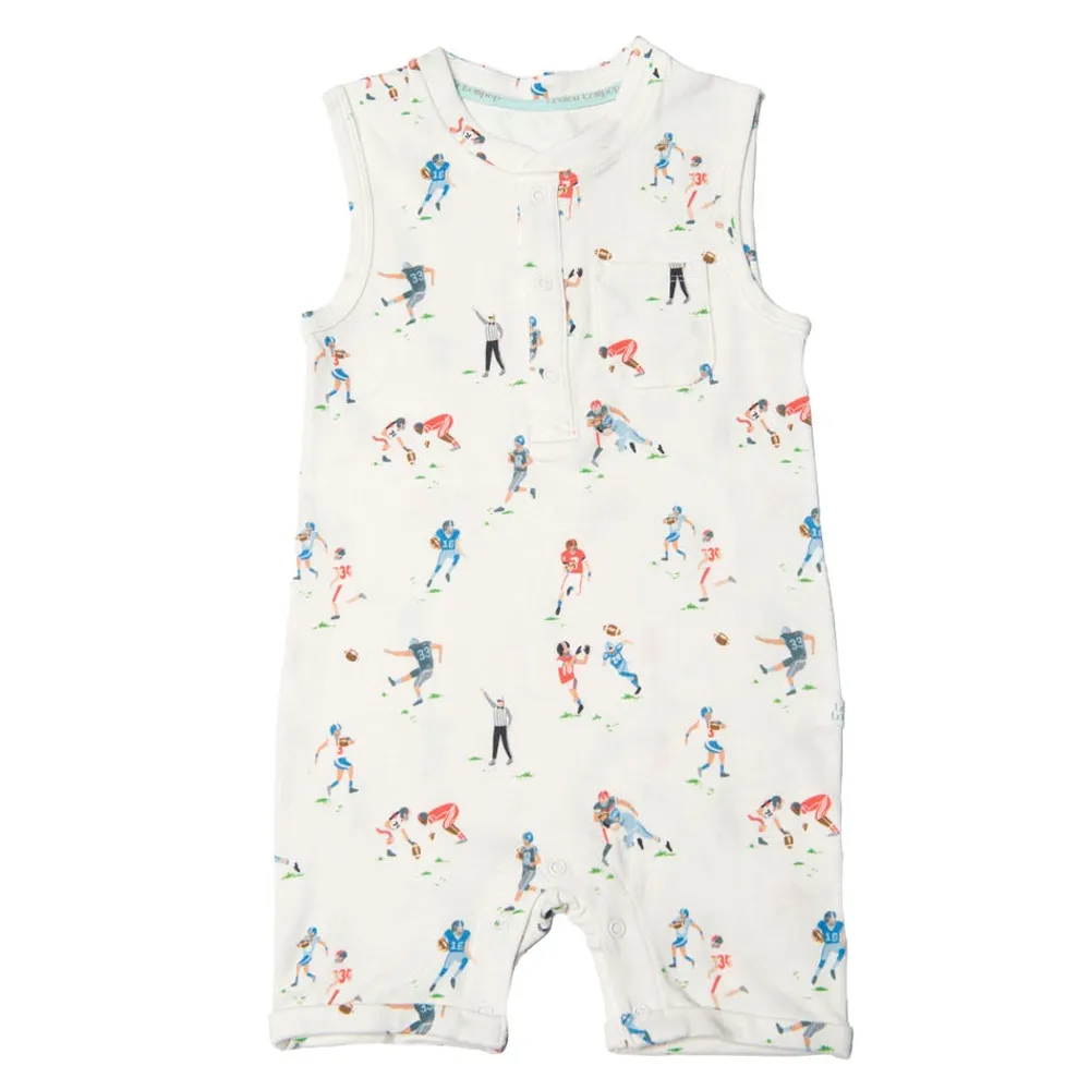 Football Short Romper 0-24m