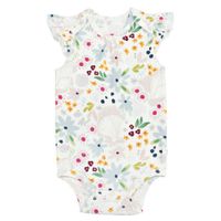 Shell Floral Bodysuit 0-24m