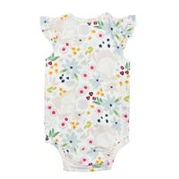 Shell Floral Bodysuit 0-24m