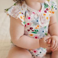 Shell Floral Bodysuit 0-24m