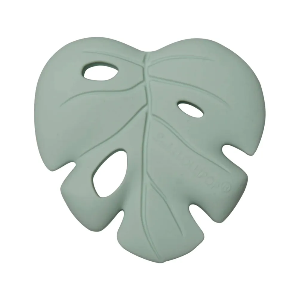 Silicone Teether - Monstera Mint