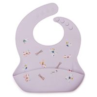 Silicone Bib - Butterfly