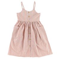 Beach Striped Dress 7-14y