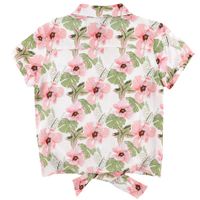 Beach Hibiscus Shirt 7-14y