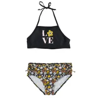 Retro Flowers Bikini 3-14y