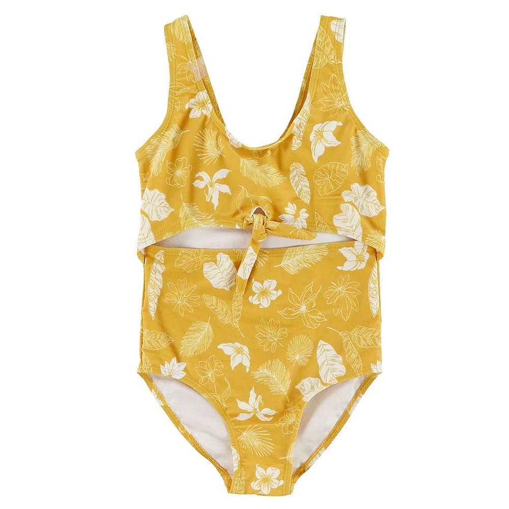 Tropical AOP Swimsuit 2-14y