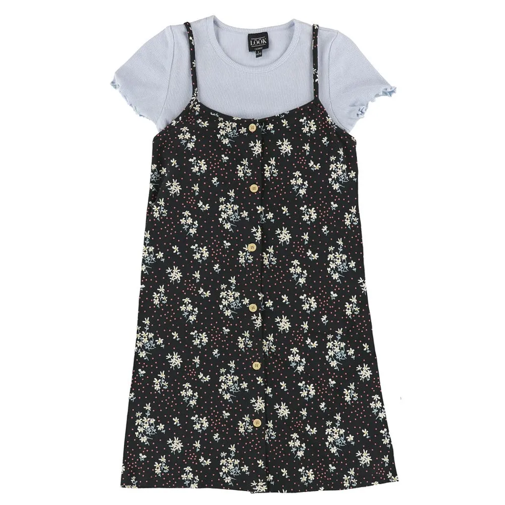 Vintage Dress T-Shirt Set 7-14y