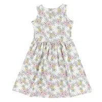 Tropical Pineapple Dress 7-14y