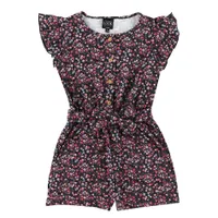 Vintage Flower Romper 7-14y