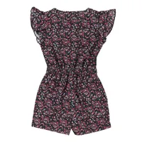 Vintage Flower Romper 7-14y