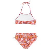 Retro Flowers Bikini 3-14y